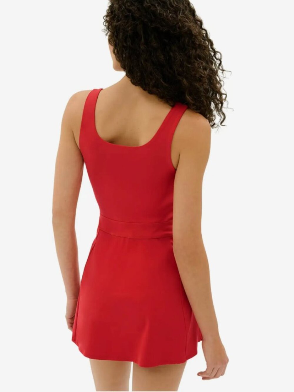 Splits59 Martina Rigor Mini Dress in Red, S NWT - Picture 6 of 16